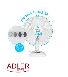 Вентилятор Adler AD 7304 - мініатюра 4