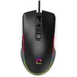 Миша Aikun Optical Gaming Mouse Backlight GX66 7200DPI провідна чорна - мініатюра 3