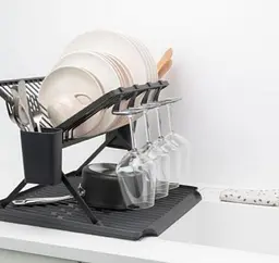 Сушарка для посуду Brabantia, 51х42х33 см, темно-сірий (139482) - мініатюра 4