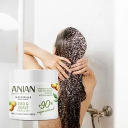 Маска Anian Smooth & Soft для неслухняного волосся 350 мл - мініатюра 4