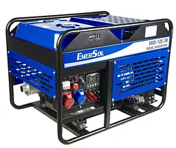 Генератор дизельний EnerSol 10/11 кВт SKD-12E-3B - мініатюра 2