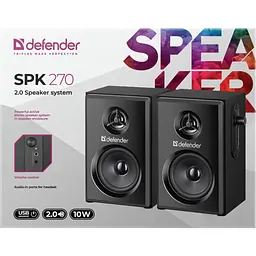 Акустична система Defender SPK 270 USB Black (65270) - мініатюра 7