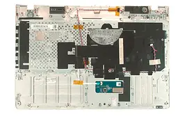Клавіатура для ноутбука Samsung (QX530) Black, (Silver TopCase)