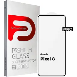 Захисне скло ArmorStandart Full Pro Glass для Google Pixel 8 Black (ARM72907) [106035] - мініатюра 1