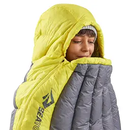 Жіночий спальник Sea To Summit Spark Women's 7°C/45F Long 185 R Сірий-Жовтий - мініатюра 4