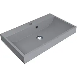 Умивальник Miraggio Varna 700 mirastone gray 0000451, Сірий