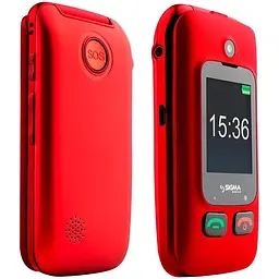Мобільний телефон (бабушкофон) Sigma mobile Comfort 50 Shell Duo Red (4827798212325) - мініатюра 5