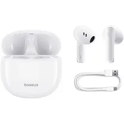 Бездротові навушники Baseus Bowie E13 True Wireless Earphones A00059701217-Z1 White - мініатюра 6