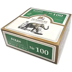 Чай зелений Teahouse Будда №100 байховий у саше 200 г (100 шт. х 2 г) - мініатюра 2