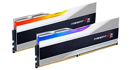 Модуль памятi DDR5 2x16GB/7200 G.Skill Trident Z5 RGB Silver (F5-7200J3445G16GX2-TZ5RS)