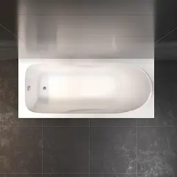 Ванна акрилова Damixa Apollo 160x70 см білий 47WA-160-070W-A, Білий - мініатюра 3