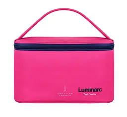 Набір контейнерів Luminarc Pure Box Active прямокутних 3х (380+380+820 мл) ударостійке скло з сумкою (P4498) - мініатюра 2