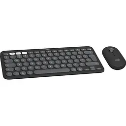 Комплект (Клавіатура та Миша) Logitech Pebble 2 Combo for Mac (920-012244) Wireless Graphite - мініатюра 2