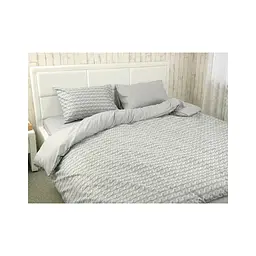 Постільна білизна Руно Grey Braid мікрофайбер євро (Р845.52_Grey Braid)