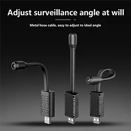 Wifi камера USB на гнучкому шлейфі Jianshu U21, запис 640х480P, без акумулятора, Iwfcam app (101123) - мініатюра 5