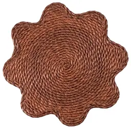 Килимок для сервірування столу Yiwu Rattan 38 см коричневий HP-35-1BR