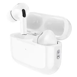 Бездротові навушники TWS HOCO EW90 True wireless ANC noise reduction BT headset White - мініатюра 3
