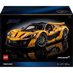 Конструктор LEGO Technic McLaren P1, 3893 деталі (42172) - мініатюра 2
