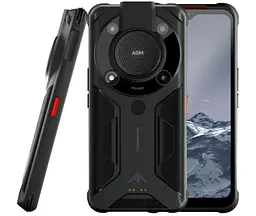 Захищений смартфон AGM GLORY SE 8/128GB АКБ 6 200 мАг Нічна зйомка Тепловізор Black - мініатюра 2