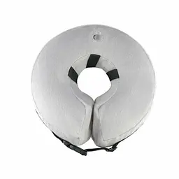 Захисний надувний нашийник для собак Derby Protective Inflatable Dog Cone Collar Grey (фастекс), XL