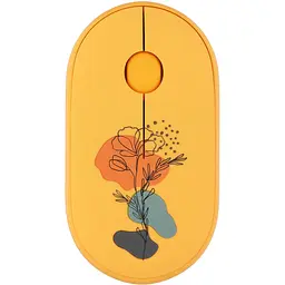 Комп'ютерна миша 2E MF300 FLORA:POPPY Silent WL BT жовтий teh0014097