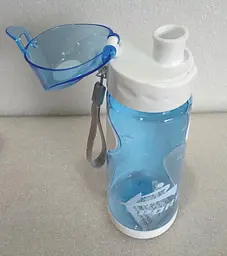 Пляшка пластикова для води Henks SB-050 blue - мініатюра 3