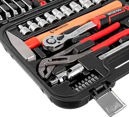 Набір інструментів Intertool Storm ET-8056 56шт [88333] - мініатюра 4