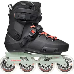 Ролики жіночі Rollerblade Twister XT Women 240 Чорний-Зелений - мініатюра 2