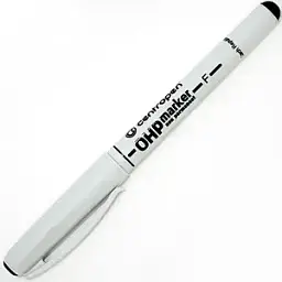 Маркер "Centropen" №2646/01 Non-Permanent OHP 0,6мм чорний(10)(200)