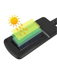 Вуличний ліхтар на стовп solar street light BL BK120-6COB - мініатюра 3