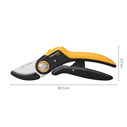 Секатор Fiskars Plus P741 Anvil до 24 мм (1057171) - мініатюра 4