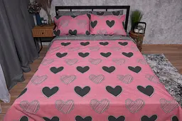 Комплект постільної білизни Moon&Star Бязь Gold Люкс Love Дитячий 110x140 см наволочки 2x50x50 см - мініатюра 2
