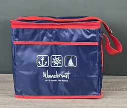 Термосумка Stenson Wanderlust R28805 25 л охолодження та збереження температури 36x20x32 см Синій - мініатюра 5