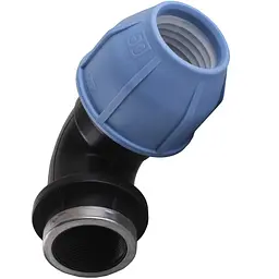 Коліно ПНД Vsplast 50x1 1/4 '' ВР 4002 000007894 - мініатюра 2