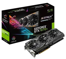 Відеокарта GeForce GTX 1070 Ti 8GB Asus ROG Strix Gaming (ROG-STRIX-GTX1070TI-A8G-GAMING) Б/В