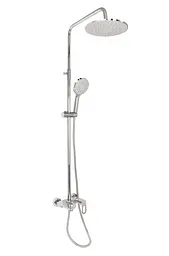 Душова система універсальна Lidz Latwa 1030, Chrome (k35) LDLAT1030CRM45417 - мініатюра 1