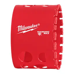 Коронка алмазна Diamond Plus/Max MILWAUKEE, діаметр 64мм (5/8''х18) (свердління з водою)
