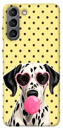 TPU чехол Demsky Pinky dolmatin для Samsung Galaxy S21
