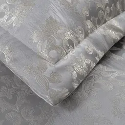 Набір постільної білизни з вишивкою та жакардовим покривалом Dantela Vita - Nilda євро - мініатюра 8