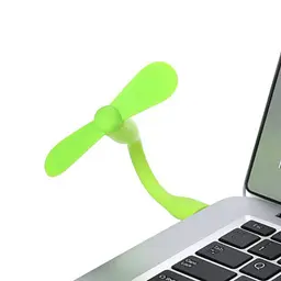Вентилятор мобільний USB зелений - мініатюра 2