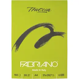 Блок паперу для графіки та каліграфії Fabriano Traccia А4 55 г/м2 150 аркушів - мініатюра 6