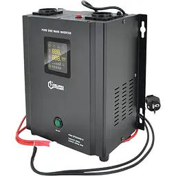 ДБЖ з правильною синусоїдою Europower PSW-EP800WM12 (480 Вт) 5/10А настінний, під зовнішню АКБ 12В , Q2 (355x325x215) 5,75 кг (255x218(256)x150)