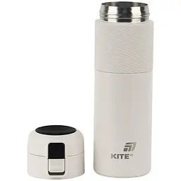Термос з термодатчиком Kite бежевий 450 мл (K25-1227-1) - мініатюра 2