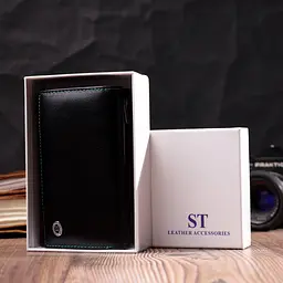 Жіночий шкіряний гаманець ST Leather 14х9х2 см acs0028356 - мініатюра 8