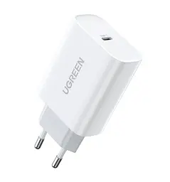 Зарядний пристрій Ugreen CD127 адаптер блок 30 W PD вихід 1*USB-C (70161)