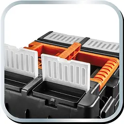 Ящик для інструментів NEO Tools з колесами 49 x 32 x 70.5 см 84-115 - мініатюра 6