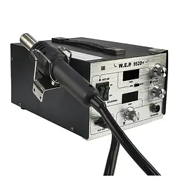 Паяльна станція WEP 952D+ компрессорна, фен, паяльник - мініатюра 3