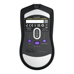 Мышка HATOR Pulsar 3 Ultra 4K wireless (HTM680) Black - миниатюра 5