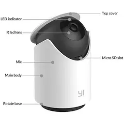 Камера відеоспостереження Yi dome U Security 2K (2AFIB-YHS5020) - мініатюра 5