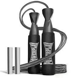 Скакалка швидкісна Power Play 4211 3 м, Black з обтяжувачами